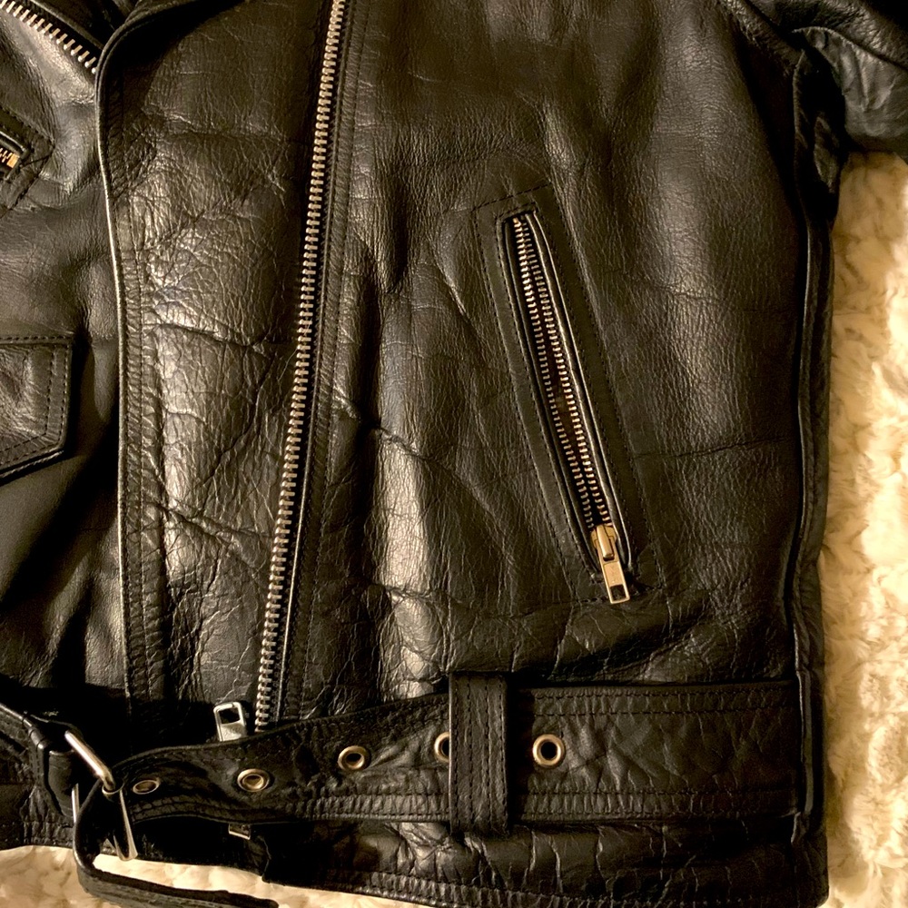 Lucky Place Mens Leather Jacket